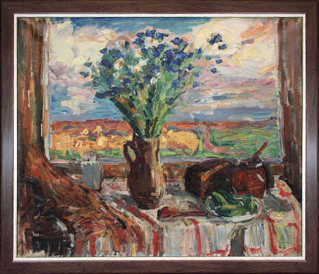 Удальцова Надежда Андреевна. Натюрморт с полевыми цветами